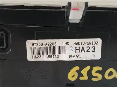 Second-hand car spare part climate control for kia ceed (jd) 1.0 concept oem iam references 97250-a2203  