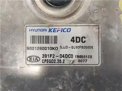 Second-hand car spare part ecu engine control for kia ceed (jd) 1.0 concept oem iam references 391f204dc0  