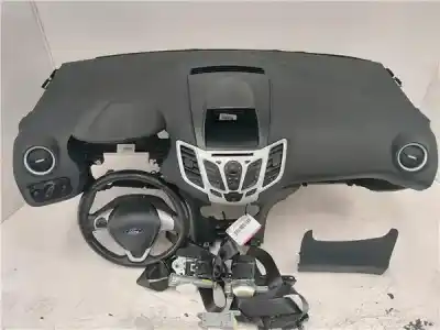 Peça sobressalente para automóvel em segunda mão kit airbag por ford fiesta vi 1.25 referências oem iam   