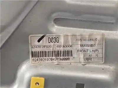 Second-hand car spare part driver left window regulator for kia cerato (ld) 1.6 oem iam references am050b0  