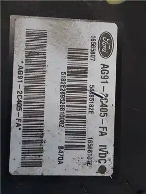 Second-hand car spare part abs for ford s-max (ca1) 2.0 tdci cat oem iam references ag91-2c405-fa  