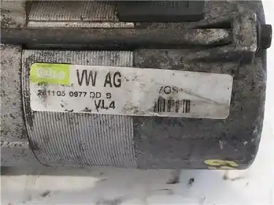 Peça sobressalente para automóvel em segunda mão motor de arranque por audi a3 (8p1) 2.0 tdi 16v referências oem iam   d7gs10
