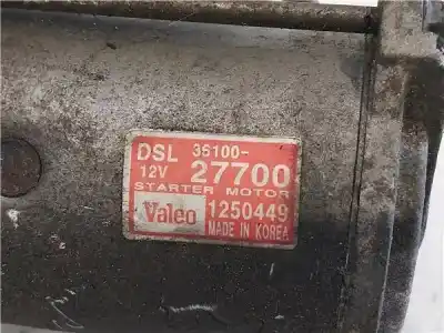 Pezzo di ricambio per auto di seconda mano motorino di avviamento per kia ceed (ed) 2.0 emotion riferimenti oem iam   36100-27700