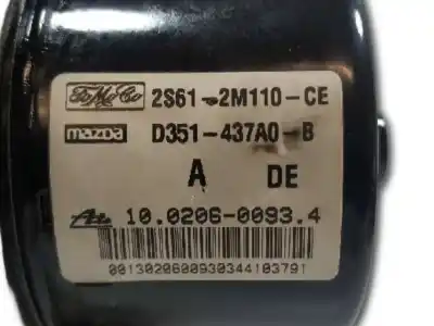 Pezzo di ricambio per auto di seconda mano abs per ford fiesta (cbk) ambiente riferimenti oem iam 2s612m110ce  