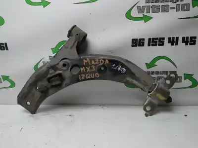 Peça sobressalente para automóvel em segunda mão braço de suspensão inferior esquerdo dianteiro por mazda mx-3 (ec) 1.6 16v referências oem iam   