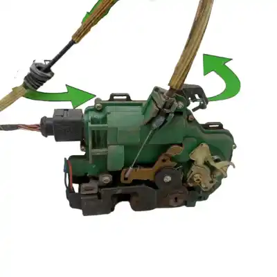 Pezzo di ricambio per auto di seconda mano serratura porta posteriore sinistra per seat leon (1m1) signo riferimenti oem iam y3b4839016m  