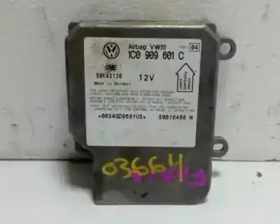 Pièce détachée automobile d'occasion Boitier De Commande D'airbag pour SKODA FABIA (6Y2/6Y3) Attractive Références OEM IAM 1C0909601C  