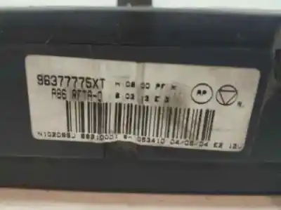 Peça sobressalente para automóvel em segunda mão COMANDO DE SOFAGEM (CHAUFFAGE / AR CONDICIONADO)  por CITROEN C3  Referências OEM IAM 96377775XT  