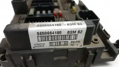 İkinci el araba yedek parçası röle/sigorta kutusu için peugeot 307 break / sw (s1) sw oem iam referansları 9650664180  