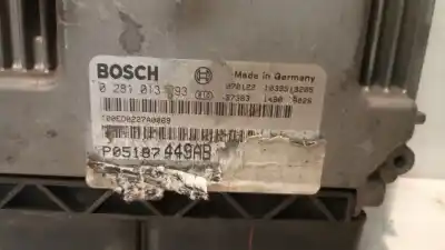 Second-hand car spare part ecu engine control for dodge caliber sxt oem iam references 0281013693  