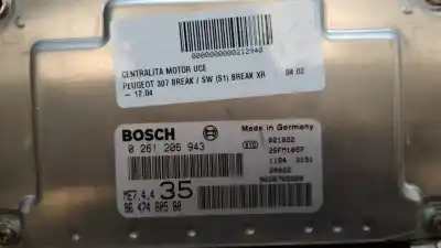 Pezzo di ricambio per auto di seconda mano  per PEUGEOT 307 BREAK / SW (S1)  Riferimenti OEM IAM 0261206943   Pezzo di ricambio per auto di seconda mano  per PEUGEOT 307 BREAK / SW (S1)  Riferimenti OEM IAM 0261206943