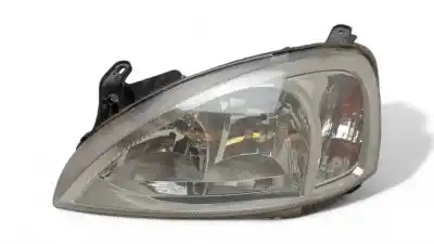 Second-hand car spare part left headlight for opel corsa c blue line oem iam references   
