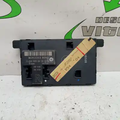 Second-hand car spare part ECU ENGINE CONTROL for MERCEDES-BENZ CLASE C (W203) BERLINA  OEM IAM references 2038206426  