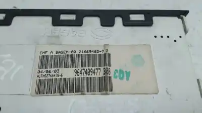 Peça sobressalente para automóvel em segunda mão display gps / multimídia por citroen c3 pluriel 1.4 referências oem iam 9647409477