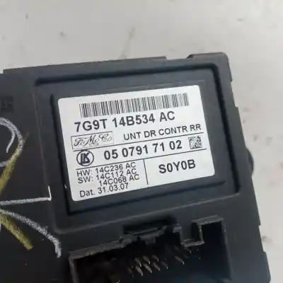 Pièce détachée automobile d'occasion CALCULATEUR MOTEUR ECU pour FORD MONDEO BERLINA (CA2)  Références OEM IAM 7G9T14B534AC  
