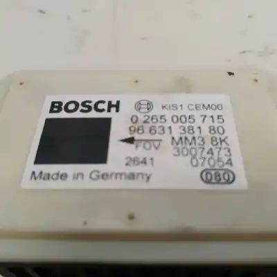 Автозапчастина б/у датчик для citroen c4 picasso i monospace (ud_) 1.6 hdi посилання на oem iam 9663138180
