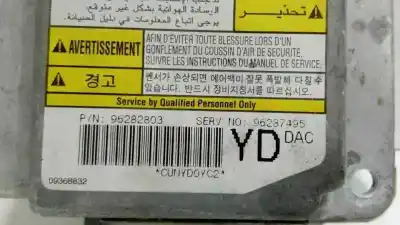 Peça sobressalente para automóvel em segunda mão Centralina De Airbag por DAEWOO TACUMA CDX Referências OEM IAM 96287495  