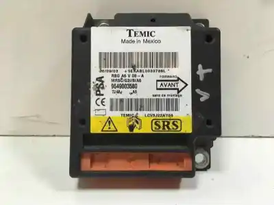 Second-hand car spare part Airbag Control Unit for CITROEN C2 1.4 HDi OEM IAM references 9649003580  