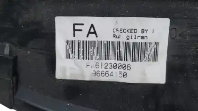 Peça sobressalente para automóvel em segunda mão  por CHEVROLET MATIZ  Referências OEM IAM 96664150  