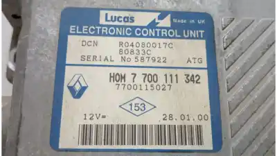 Pezzo di ricambio per auto di seconda mano Centralina Motore per RENAULT SCENIC (JA..) 1.9 D RT 64 CV / 47 KW Riferimenti OEM IAM R04080017C  