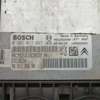 Автозапчасти б/у блок управления двигателем за PEUGEOT 307 BREAK / SW (S1) SW PACK ссылки OEM IAM 0281011627  