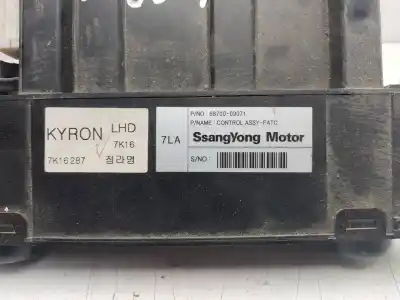 Автозапчастина б/у клімат-контроль для ssangyong kyron 200 xdi premium 4wd посилання на oem iam 6870009071  68700-09071