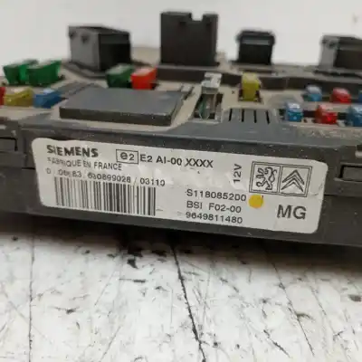 Автозапчасти б/у блок реле/предохранителей за citroen c3 pluriel 1.4 ссылки oem iam 9649811480