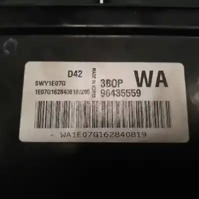 Second-hand car spare part ecu engine control for chevrolet aveo ls oem iam references 96435559  