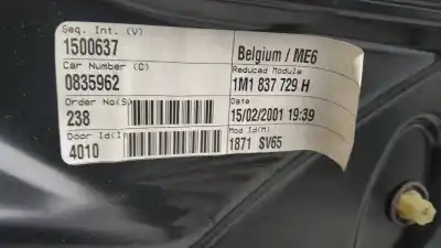Peça sobressalente para automóvel em segunda mão elevador de vidros dianteira esquerda por seat toledo (1m2) signo referências oem iam 1m1837729h  