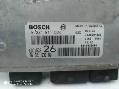 Автозапчастина б/у ЕБУ КОНТРОЛЕР ДВИГУНА для CITROEN C5 BREAK  Посилання на OEM IAM 0281011524  