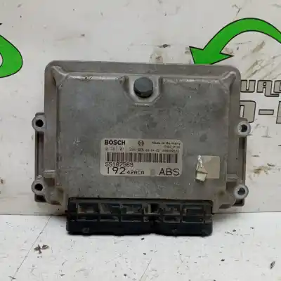 Second-hand car spare part Ecu Engine Control for FIAT STILO (192) 1.9 JTD / 1.9 JTD 115 Dynamic 116 CV / 85 KW OEM IAM references 0281011396  
