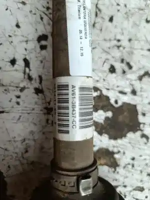 Second-hand car spare part front left transmission for ford focus lim. titanium oem iam references   