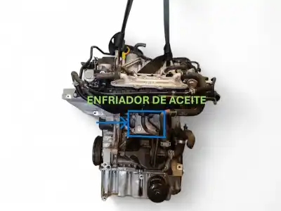 Автозапчасти б/у охладитель моторного масла за seat leon (5f1) reference ссылки oem iam 04e117021k  