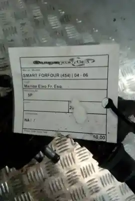 Second-hand car spare part front left knuckle for smart forfour (454) 1.5 cdi (454.001) oem iam references   