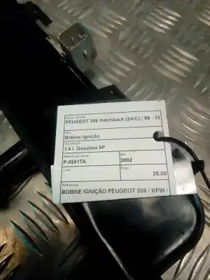 Автозапчасти б/у катушка зажигания за peugeot 206 hatchback (2a/c) 1.4 i ссылки oem iam bobine ignição peugeot 206  