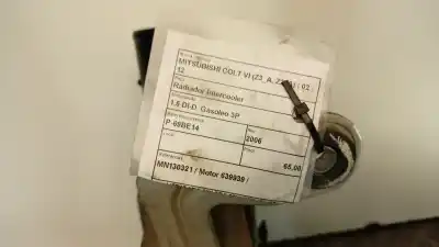 Автозапчасти б/у интеркулер за mitsubishi colt vi (z3_a, z2_a) 1.5 di-d (z39a) ссылки oem iam mn130321  