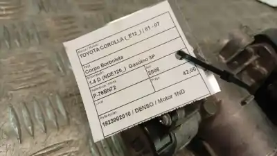 Second-hand car spare part throttle body for toyota corolla (_e12_) 1.4 d (nde120_) oem iam references 1923002010  