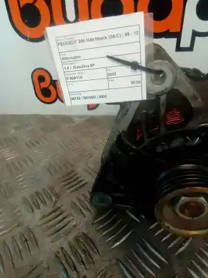 Second-hand car spare part alternator for peugeot 206 hatchback (2a/c) 1.4 i oem iam references 56742  