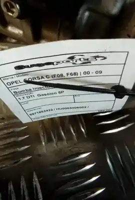 Автозапчасти б/у тнвд насос за opel corsa c (x01) 1.7 dti (f08 f68) ссылки oem iam 8971852422  