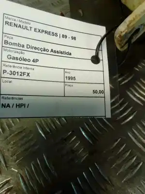 Second-hand car spare part steering pump for renault express 1.9d oem iam references   