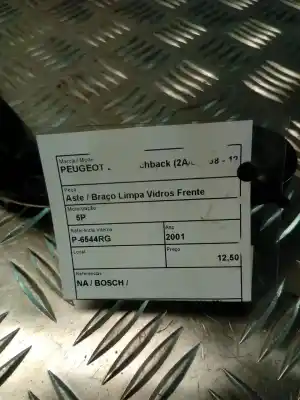 Автозапчастина б/у передній правий річок склоочисника для peugeot 206 hatchback (2a/c) 1.1 i посилання на oem iam   
