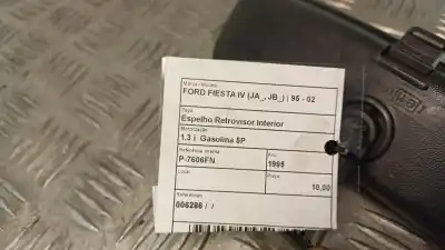 Автозапчастина б/у внутрішне дзеркало для ford fiesta iv (ja_, jb_) 1.3 i посилання на oem iam 006286  