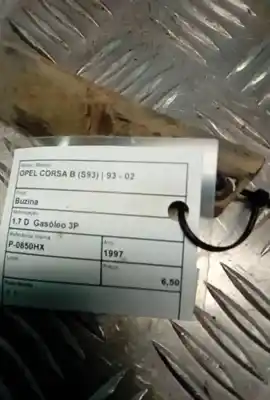 Pièce détachée automobile d'occasion klaxon / signal sonore pour opel corsa b (s93) 1.7 d (f08 f68 m68) références oem iam   