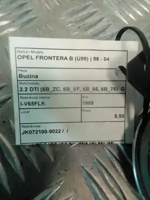 Pezzo di ricambio per auto di seconda mano corno per ford fiesta iv (ja_, jb_) 1.8 di riferimenti oem iam jk072100-9022  
