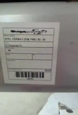 İkinci el araba yedek parçası ön tampon için opel corsa c (x01) 1.7 di (f08 f68) oem iam referansları   