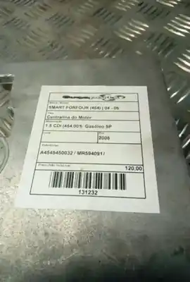 Pezzo di ricambio per auto di seconda mano centralina motore per smart forfour (454) 1.5 cdi (454.001) riferimenti oem iam a4545450032  