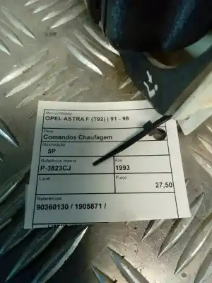 Автозапчасти б/у отопление / кондиционирование воздуха за citroen ax (za-_) 10 ссылки oem iam 90360130  