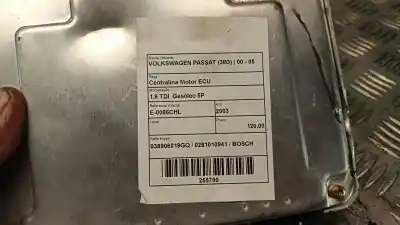 Second-hand car spare part ecu engine control for mazda 6 hatchback (gg) 2.0 di (gg14) oem iam references 038906019gq  