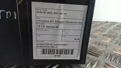 Автозапчасти б/у отопление / кондиционирование воздуха за audi a4 b5 (8d2) 1.9 tdi ссылки oem iam 5hb007608-04  