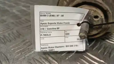 Second-hand car spare part front engine support for bmw 3 (e46) 316 i oem iam references   